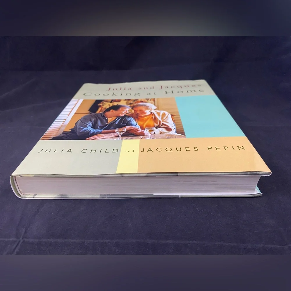 Julia and Jacques Cooking at Home Julia Child Jacques Pepin Hardcover
